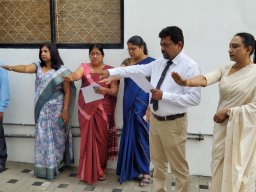 The oath-taking and flag-hoisting ceremony conducted at the commencement of the year on 1st January 2026